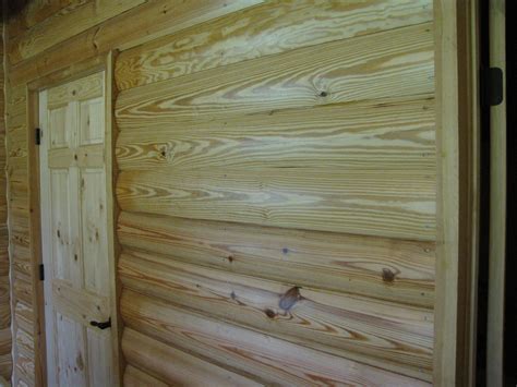 Log Cabin Siding Untreated Heart Pine Floors Southern Pine