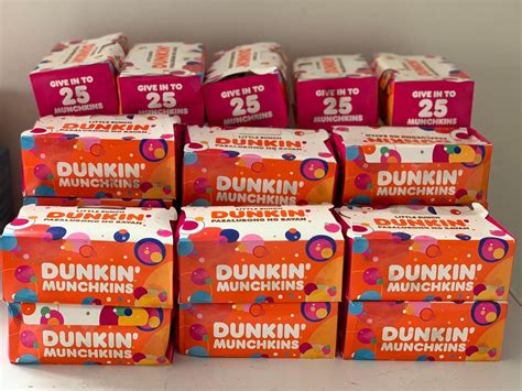 Dunkin Donut Munchkins Note This Is Pre Order Only Send Us A Message Dea S Kitchen And Pinoy