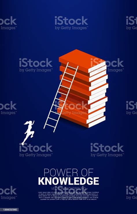 Concept Background For Power Of Knowledge Stock Illustration Download