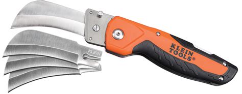 Klein Tools Cable Skinning Utility Knife With Replaceable Blade Saves