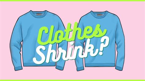 Why Do Clothes Shrink When You Wash Them And And How To Avoid Shrinking