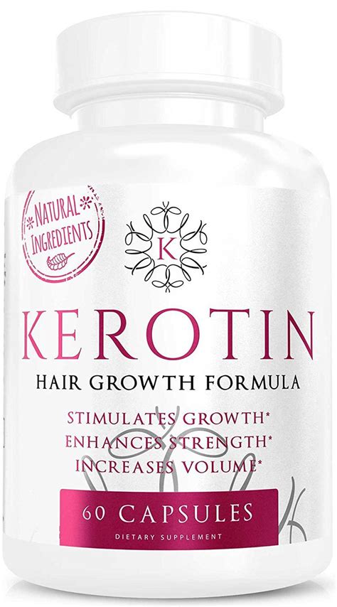 Nioxin, a longtime favorite of ours for shampoos and topical treatments to boost hair growth, recently launched these supplements to complement the brand's stellar line of products. Kerotin Hair Growth Vitamins for Natural Longer, Stronger ...