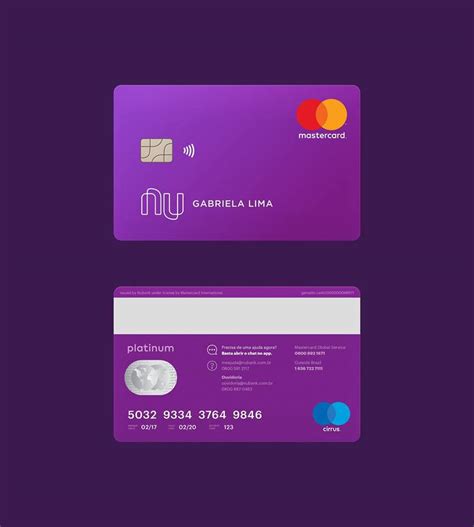 Cartão Nubank Ganha Tecnologia Contactless E Novo Layout Cartão A Crédito