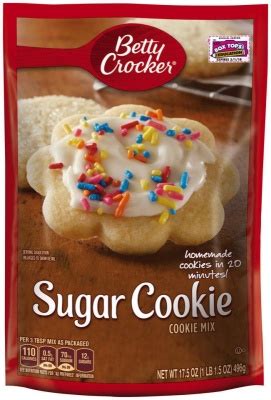 Betty Crocker Sugar Cookie Mix 17 5oz 496g American Food Store