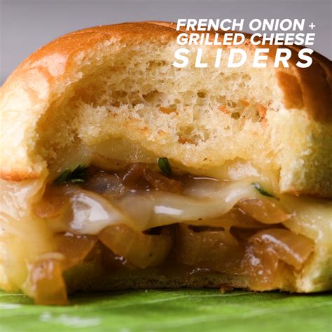 French Onion Sliders So Yummy