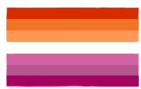 Lesbian Flag Pride Lesbianpride Sticker By M0thbuddy