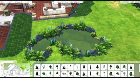 The Sims 4 Building Backyard Pond Youtube