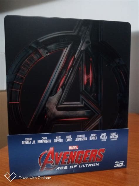 Avengers Age Of Ultron Blu Ray Steelbook Marvel Italiano Edizione