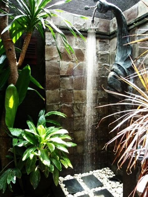 How To Build An Outdoor Shower In The Garden By Yourself
