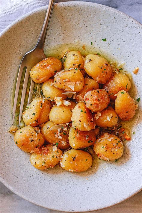 Fried Butter Gnocchi With Garlic Parmesan Recipe Artofit