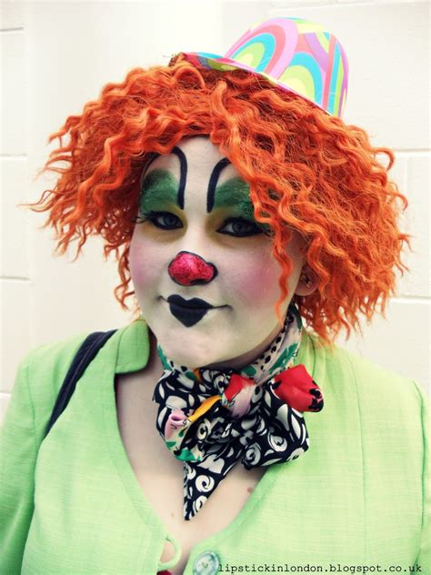 Lipstick In London Clown Make Up Look