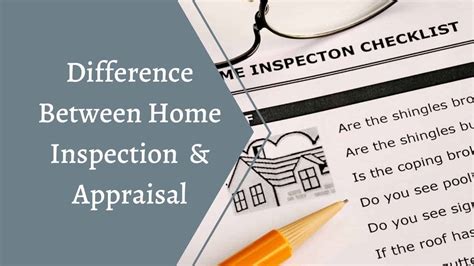 Differences Between A Home Inspection And Home Appraisal Emerald Coast Title Services