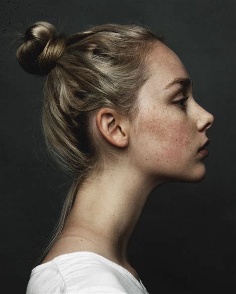 Shawna Milk Model Management Side Portrait Face Photography Face