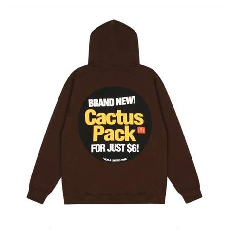 Mcdonalds Cactus Pack Sticker Hoodie Streetgarm