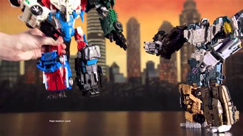 Transformers Combiner Wars Toys Official T V Ad Hasbro Youtube