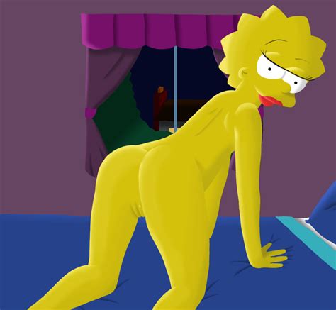 rule 34 all fours female female only human lisa simpson solo sovietstingray tagme the simpsons