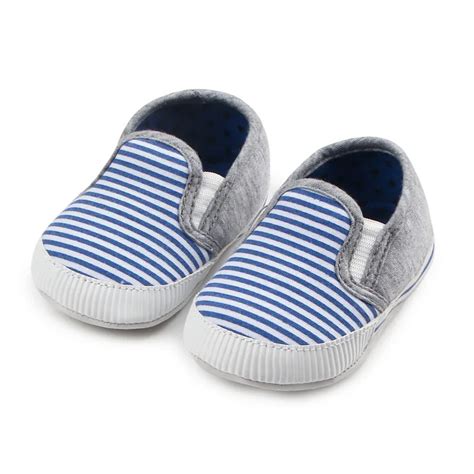 Tongyouyuan Baby Shoes Boy Kids First Walkers Striped Infant Toddler