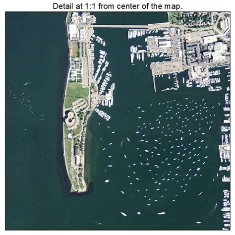 Aerial Photography Map Of Newport Ri Rhode Island