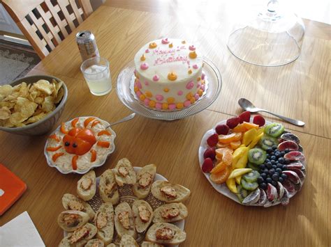 Simple Dishes For Birthday Party Best Design Idea