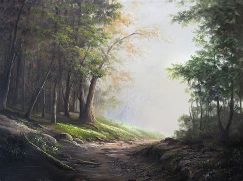 Paint With Kevin Hill Edge Of The Forest Kevin Hill Paintings