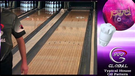 900 global jewel purple pink bowling ball presented by 900 global youtube