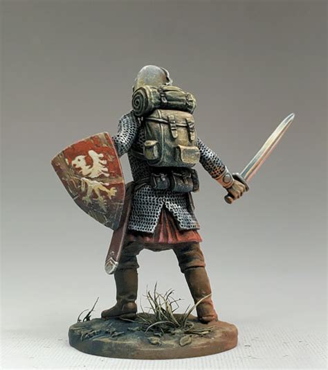 Braxton Warrior With Sword Shield Dark Sword Miniatures