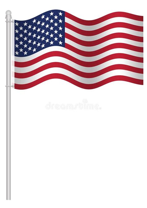 American United States Flag Stock Illustrations 129918 American