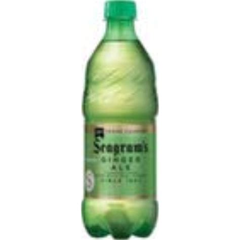 Evaxo Seagrams Ginger Ale Bottles 20 Fl Oz 24 Pack