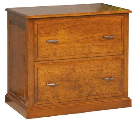 amish solid wood lateral file cabinet