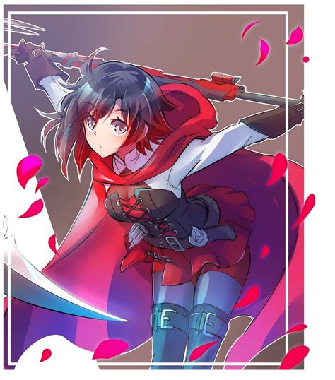 Ruby In Her Vol Outfit RWBY Rwby Rwby Anime Rwby Characters