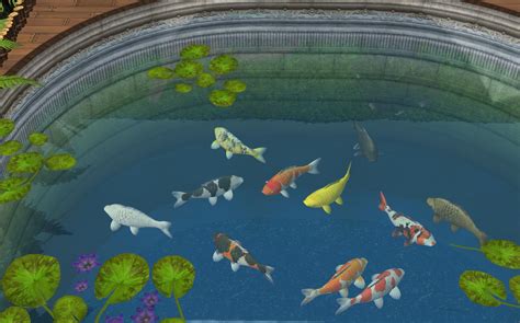 Mod The Sims Koi Fish