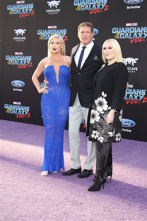 David Hasselhoff And Daughters Taylor Ann Hasselhoff And Hayley