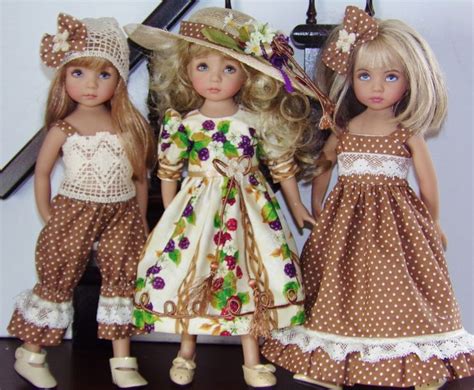 Handmade Dresses Set Hand Made For Effner Littler Darling 13 Dolls
