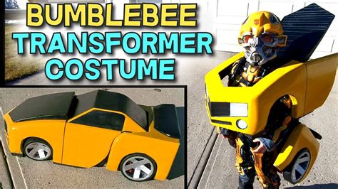 Diy Bumblebee Transformer Costume Trailer Homemade Transformer