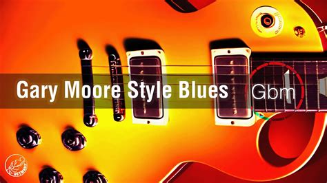 Gary Moore Style Blues Backing Track In Gb Minor Youtube