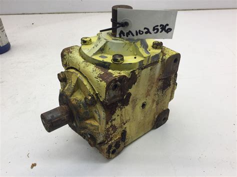 John Deere 400 60 Mower Deck Gear Box Am102536 Ebay