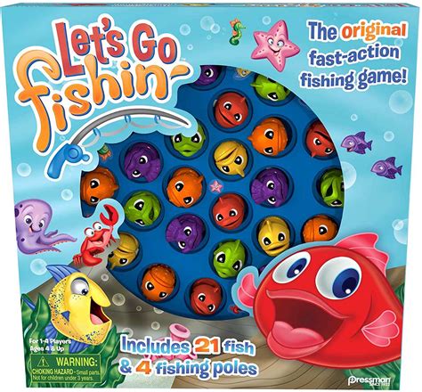 Lets Go Fishin Game Goliath Games Puzzle Warehouse