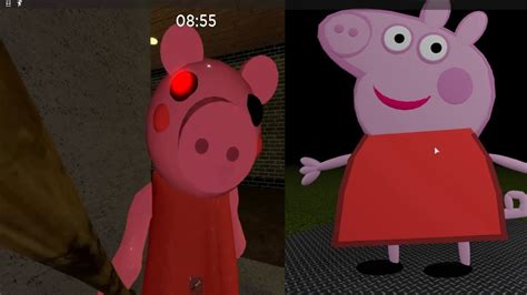 PIGGY VS PEPPA PIG JUMPSCARE Roblox Piggy YouTube