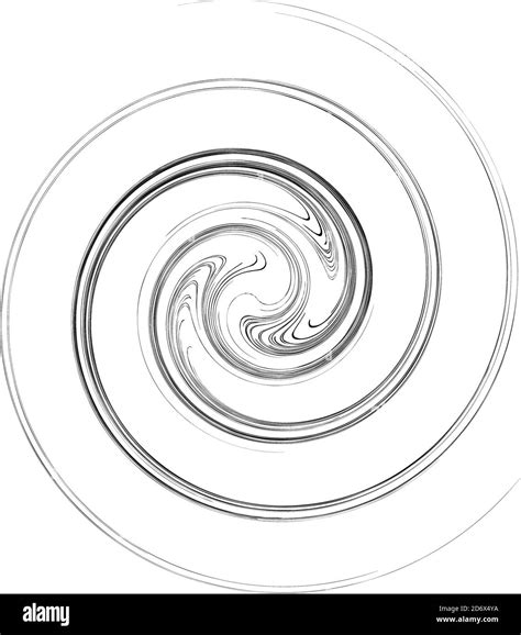 Curva Girada Voluta Forma Helix Elemento De Diseño Espiral Espiral Y