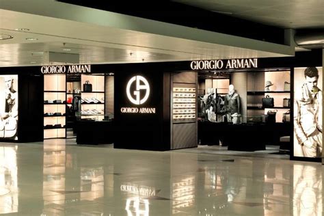 First Giorgio Armani Store In European Travel Retail