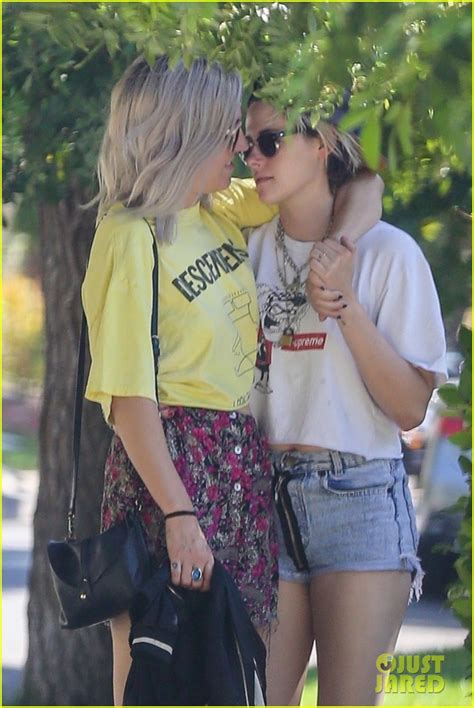 Kristen Stewart Kisses Dylan Meyer Flaunts Pda During A Stroll Photo