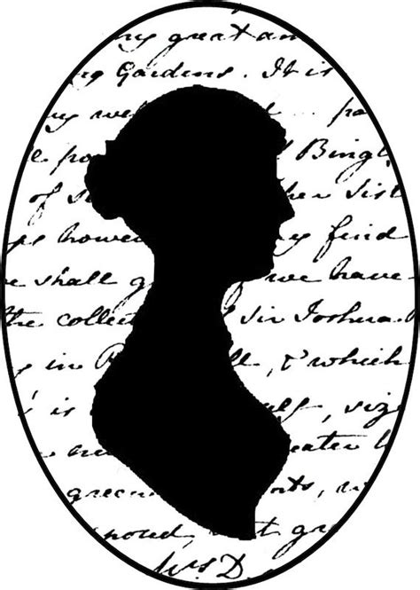 Jane Austen | Jane austen, Silhouette art, Jane