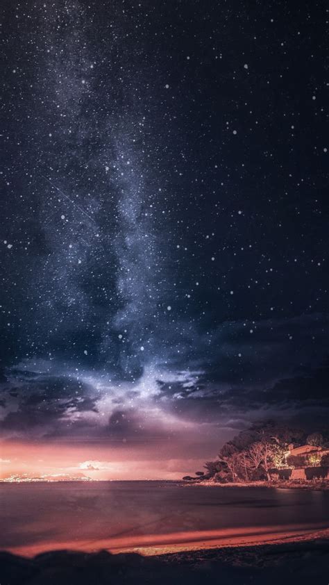 Night Landscape Iphone 4k Wallpapers Wallpaper Cave