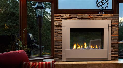Majestic Twilight Ii Modern Indooroutdoor Vent Free Gas Fireplace