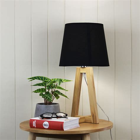 Edra Scandi Table Lamp Black Ol93531bk