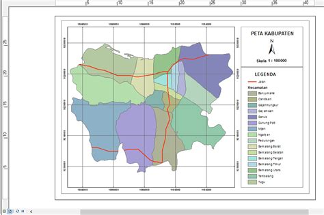 Cara Membuat Grid Dan Layout Peta Di ArcGIS
