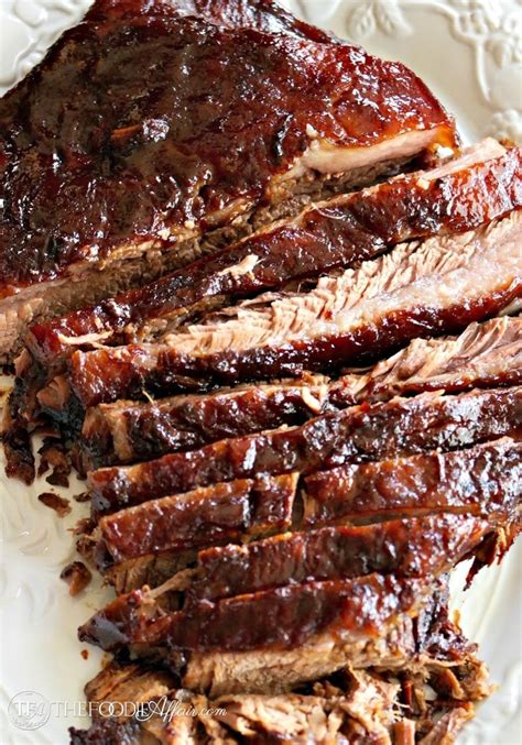 This easy beef brisket recipe is quick to prep and perfectly tender. Oven Cooked Brisket Marinated with Five Ingredients | The ...