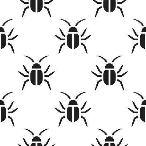 Premium Vector Beetle Icon Illustration