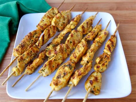 Lemony Marinated Chicken Skewers A Delicious Middle Eastern Inspired