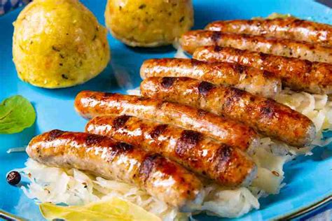 Nürnberger Bratwurst Nuremberger Sausage ⋆ My German Recipes